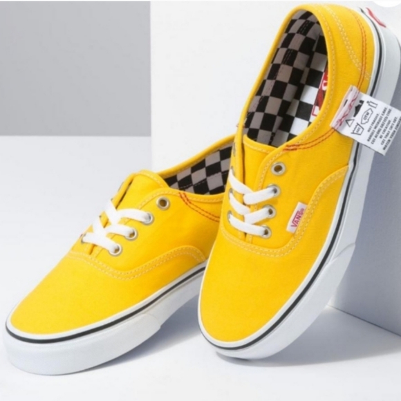 Vans Shoes - Vans Authentic DIY Women's Lemon Chrome Shoes